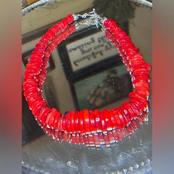 Bamboo Coral Necklace 20’